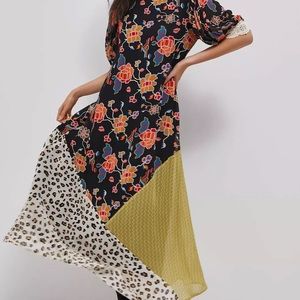 Anthropologie Soniya Maxi Dress Verb by Pallavi Singhee Size M